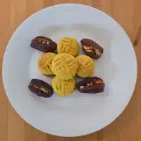 Orientalische Kekse mit Dattelfüllung, handgemacht vom Aleppo Al Shahba Catering in Berlin